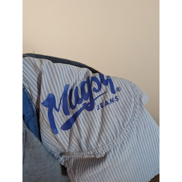 Mugsy Mens Blue Jeans Lake Shores Slim Leg Sz 38x32 Comfort Stretch Classic - Picture 11 of 12